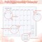 Pocket Calendar 2025-2026, Floral Monthly Planner 2025-2026 - 3.7" x 6.7" - Runs from January 2025 Until December 2026, 2025 Pocket Planner with PVC Cover for Planning
